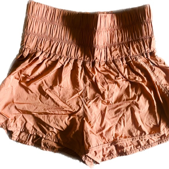 LN Free People The Way Home Shorts size small brushed apricot (peach/orange) - Picture 2 of 4